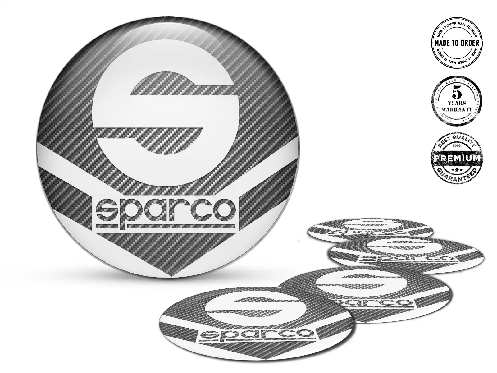 Sparco Silikonsticker Ausgabe Premium Felgendekoration